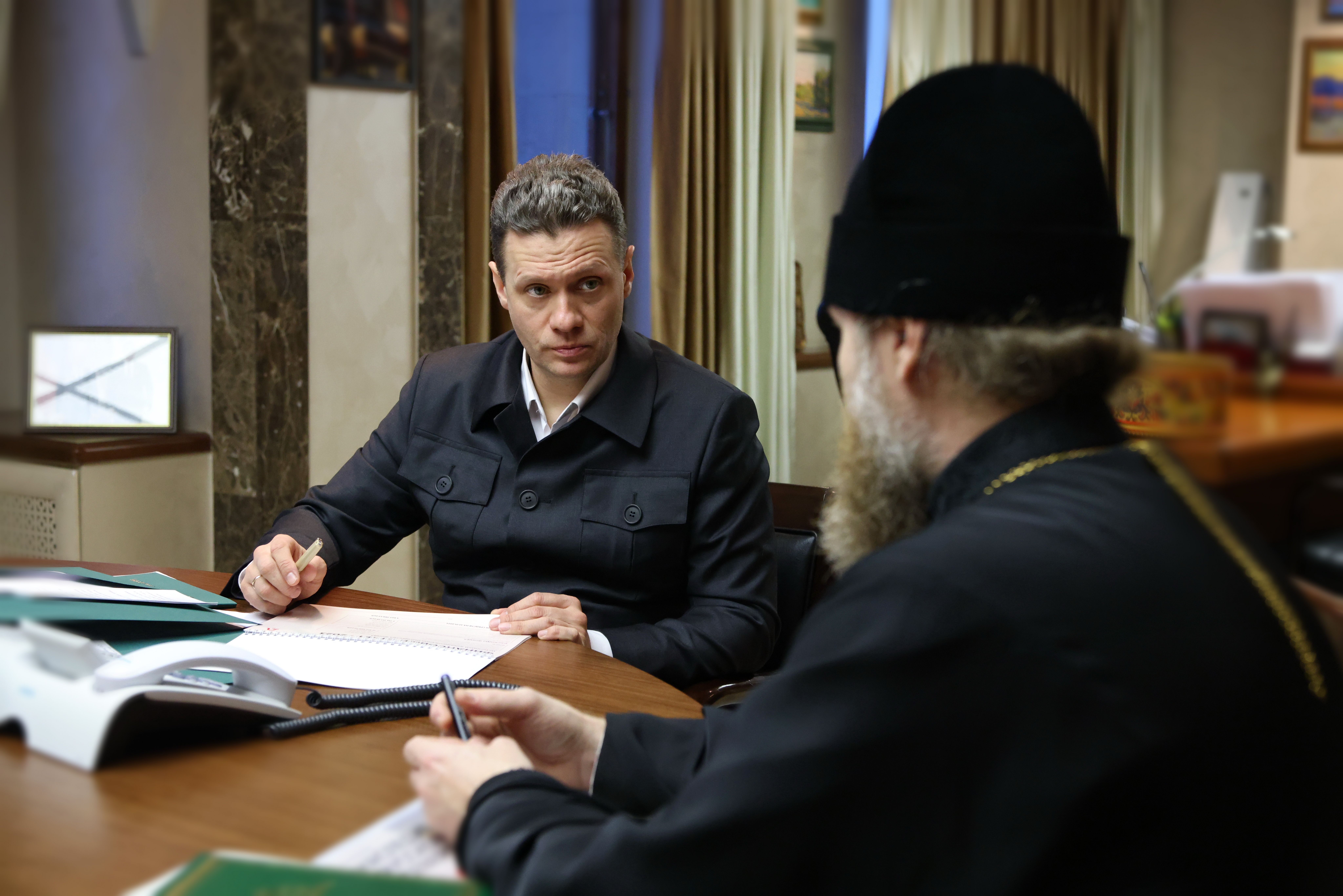 Георгий Филимонов ознакомился с работой фонда «Наследие Русского Севера»