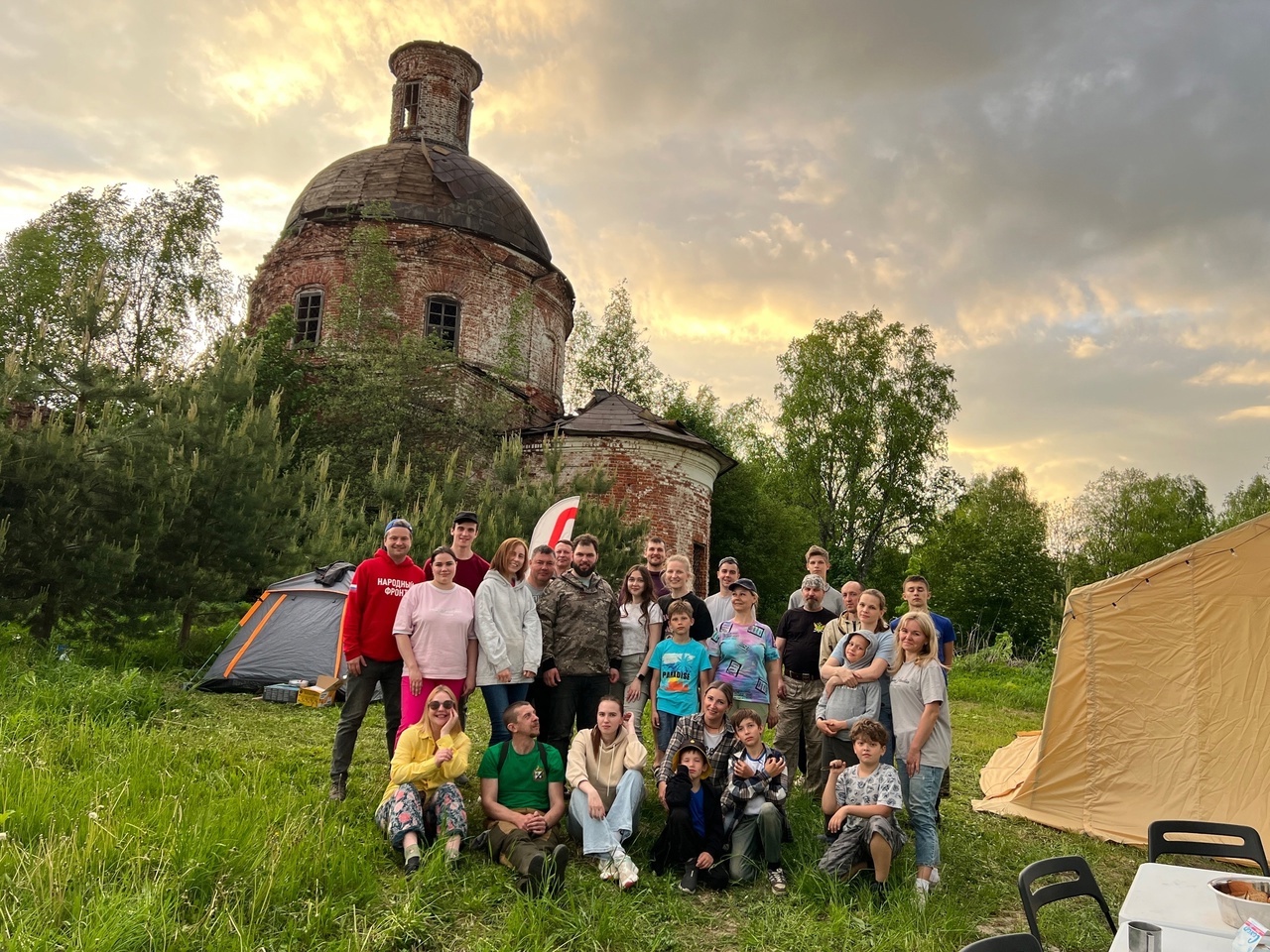 Стартовала экспедиция по возрождению Никольского храма в деревне Янгосарь
