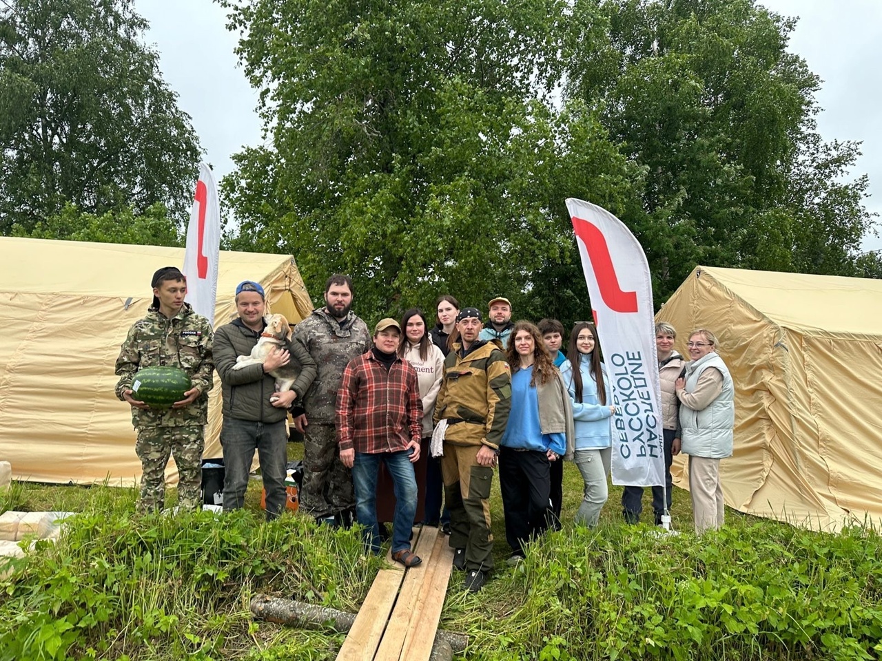 Новости культуры: Экспедиция по восстановлению храма Воскресения Христова в Вологодском районе